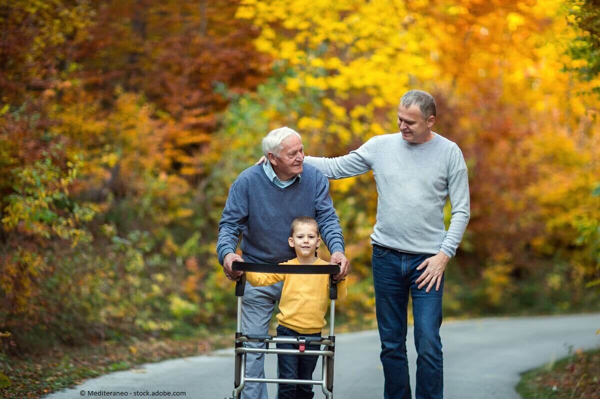Auch im Alters- und Pflegeheim wird man immer wieder von seinen Lieben besucht Auch im Alters- und Pflegeheim wird man immer wieder von seinen Lieben besucht