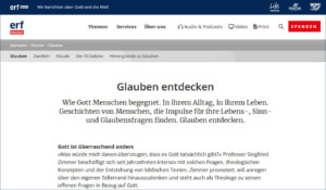 Glauben entdecken, Christsein leben - Radiosendungen