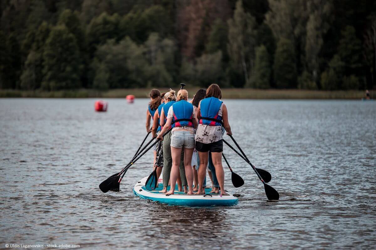 Outdoor Teamevent: Grenzen testen, überschreiten, erweitern.