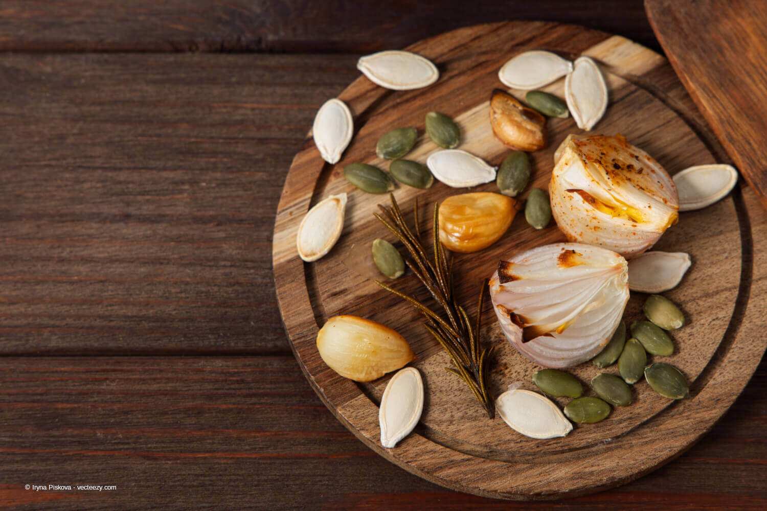 Gesunde Natur: Nüsse, Zwiebeln, Knoblauch und vieles mehr